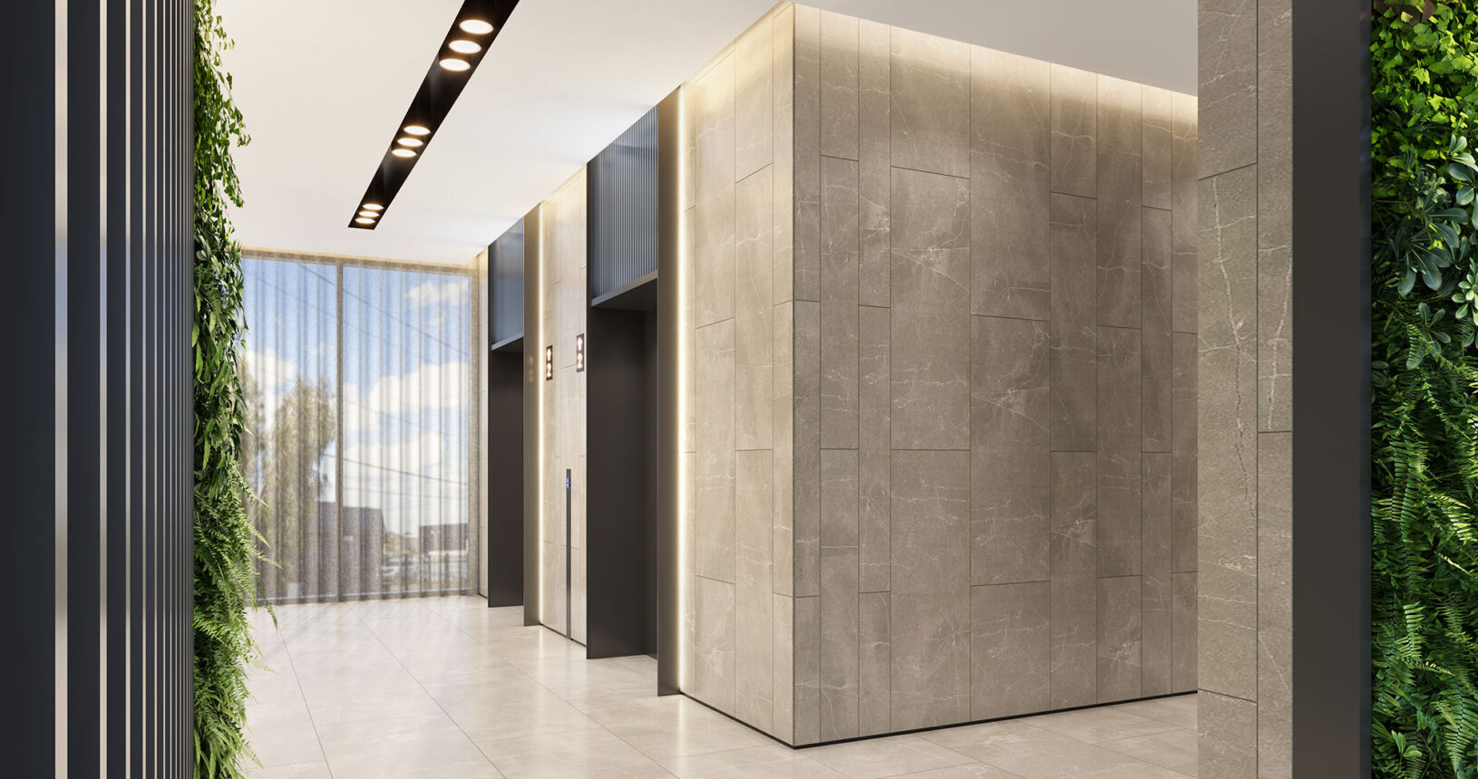 The lobby of Fullarton Clinic a private psychiatric hospital in Melbourne.