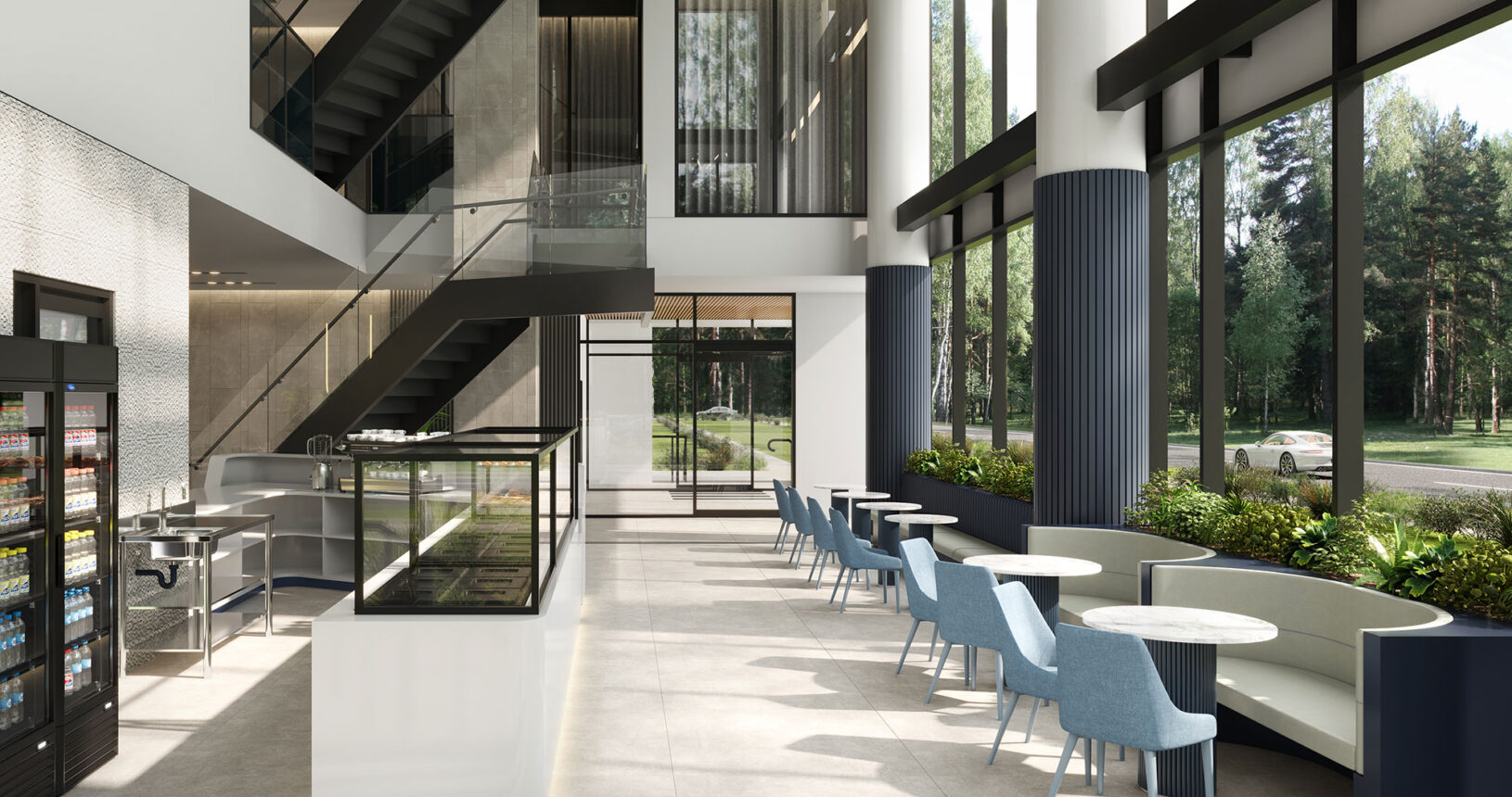 An image of the Cafe View of Private Psychiatric Hospital in Epping Melbourne