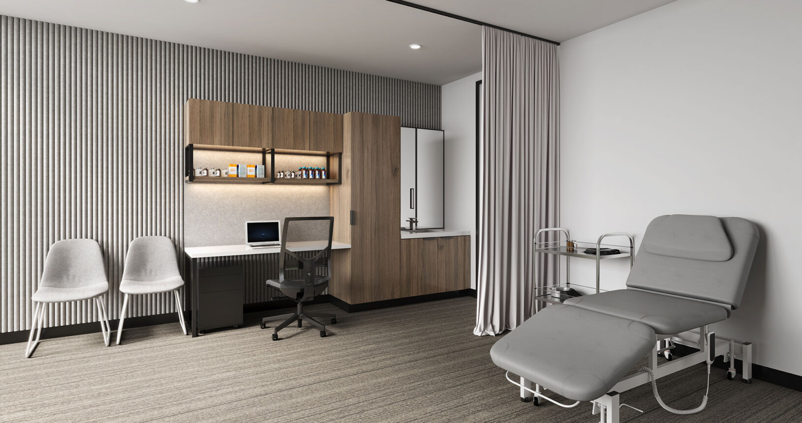 View of Fullarton Clinic treatment room. Addiction Treatment and Addiction Programs in Melbourne