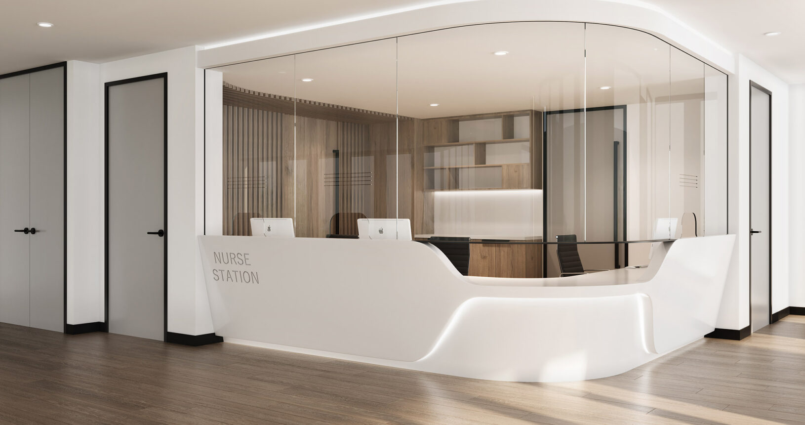 A view of the reception at Fullarton Clinic a private psychiatric hospital in Victoria. Epping, Melbourne's North.