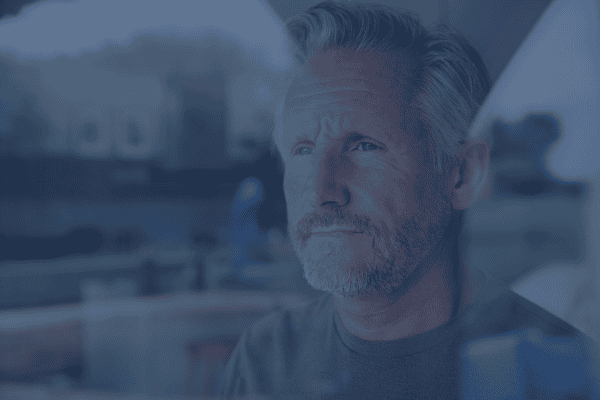 A man prepared to enter an addiction rehab program which includes detox