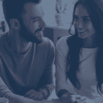 A relaxed couple after completing alcohol rehab in Melbourne