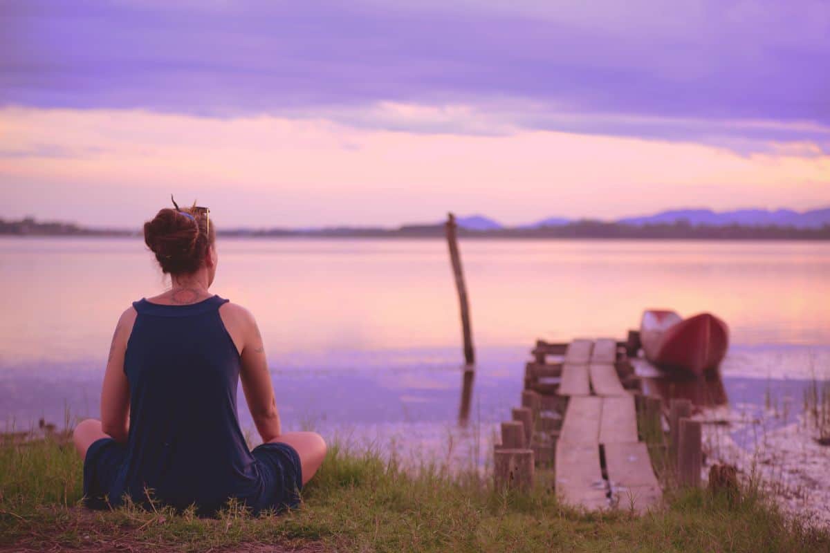 A women considering Dialectical Behavioural Therapy (DBT)