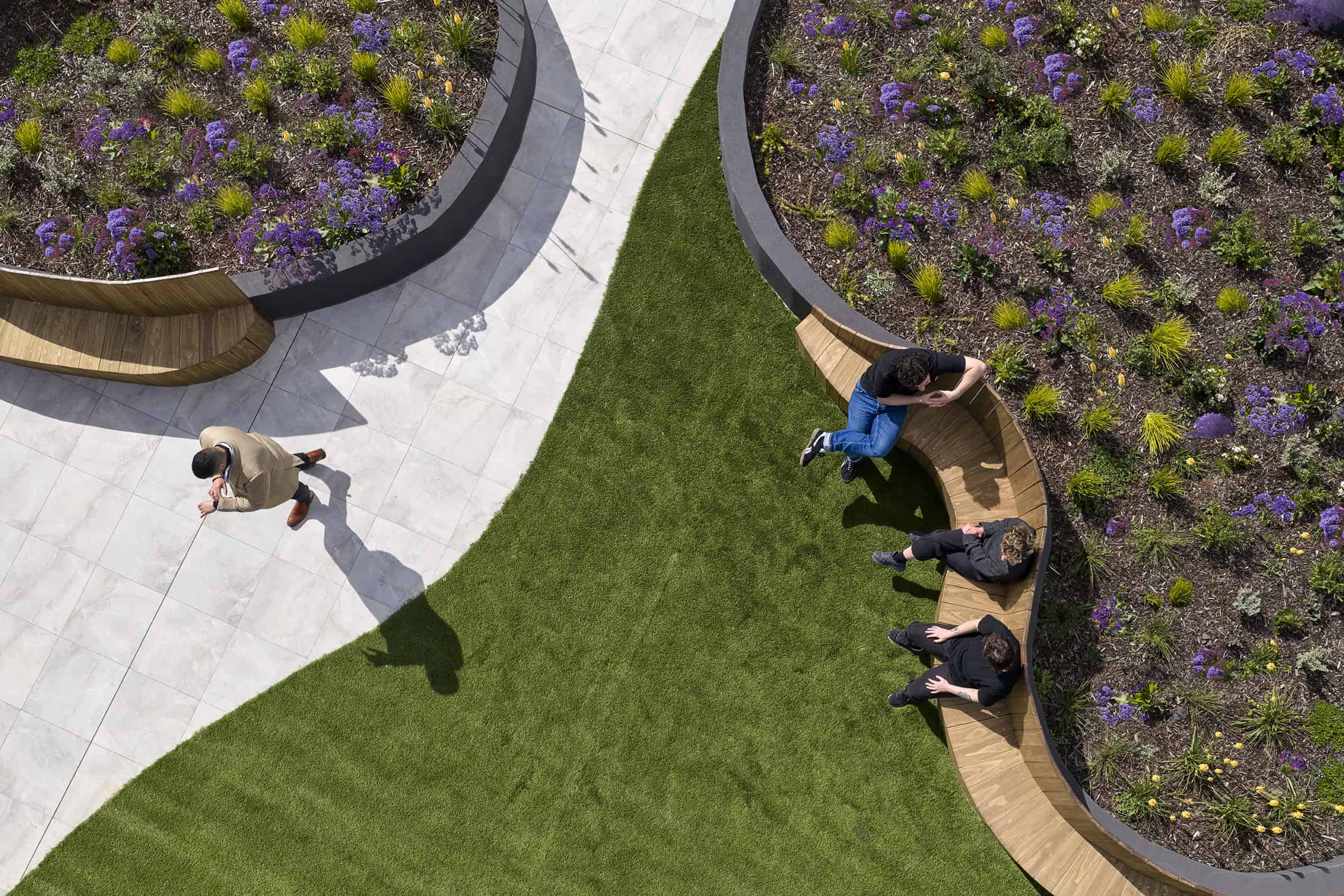 Private Hospital Rooftop Garden